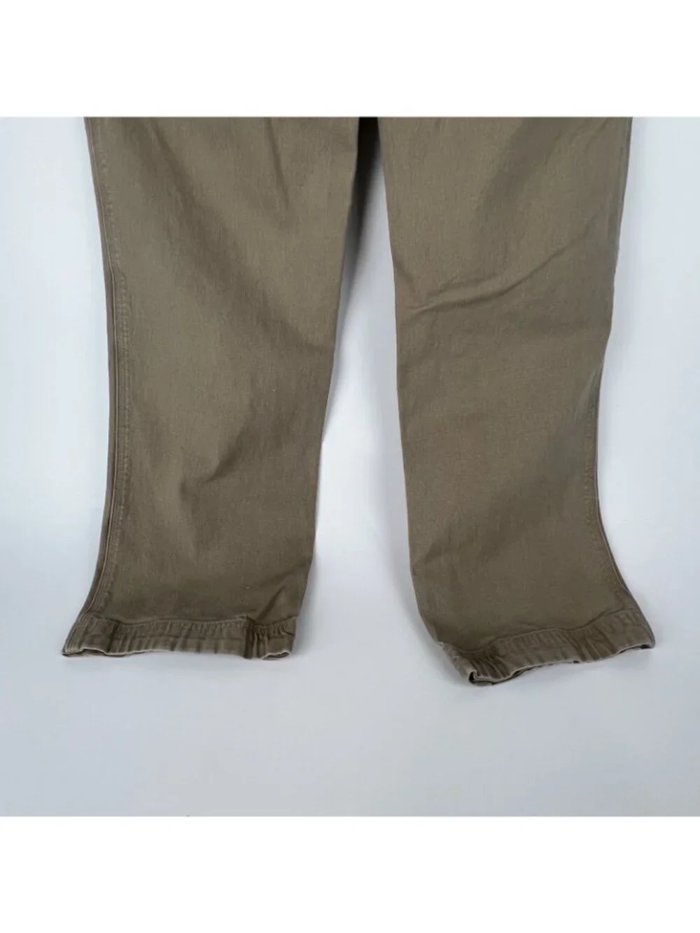 Duluth Trading Co Flex Fire Hose Pants Mens 30x32 Beige Straight Leg - Picture 7 of 7